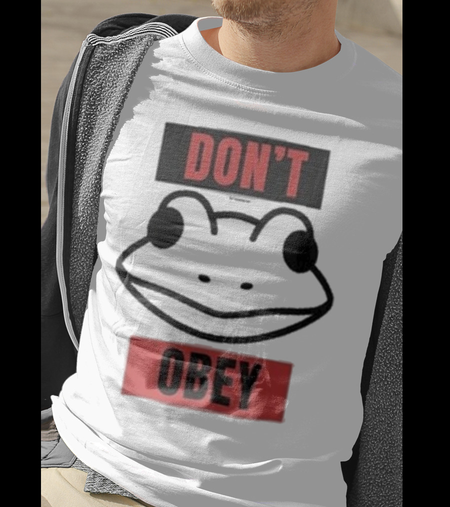 Don’t Obey Frog Resistance Portland T-Shirt