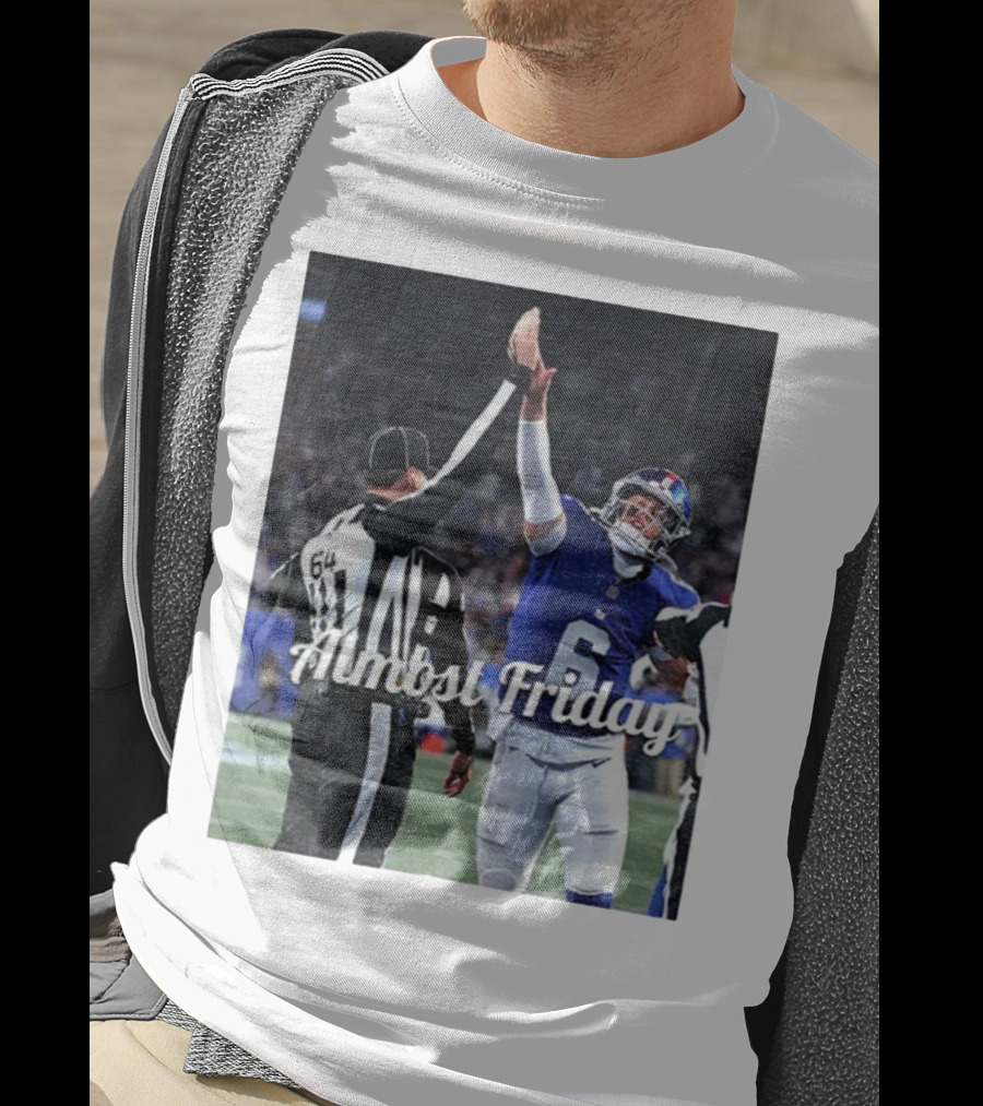 Almost Friday Jaxson Dart High Five Celebration T-Shirt