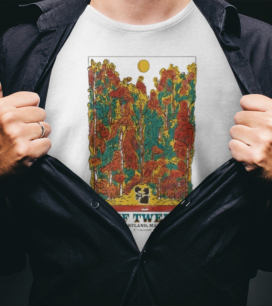 Jeff Tweedy Portland Maine State Theatre October 16 2025 Forest Scene T-Shirt