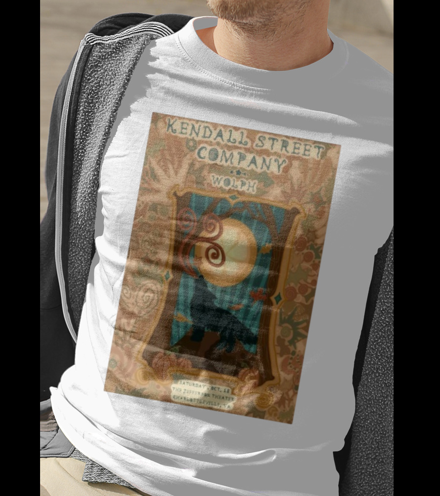 Kendall Street Company Wolph Jefferson Theater Charlottesville VA Oct 18 2025 T-Shirt