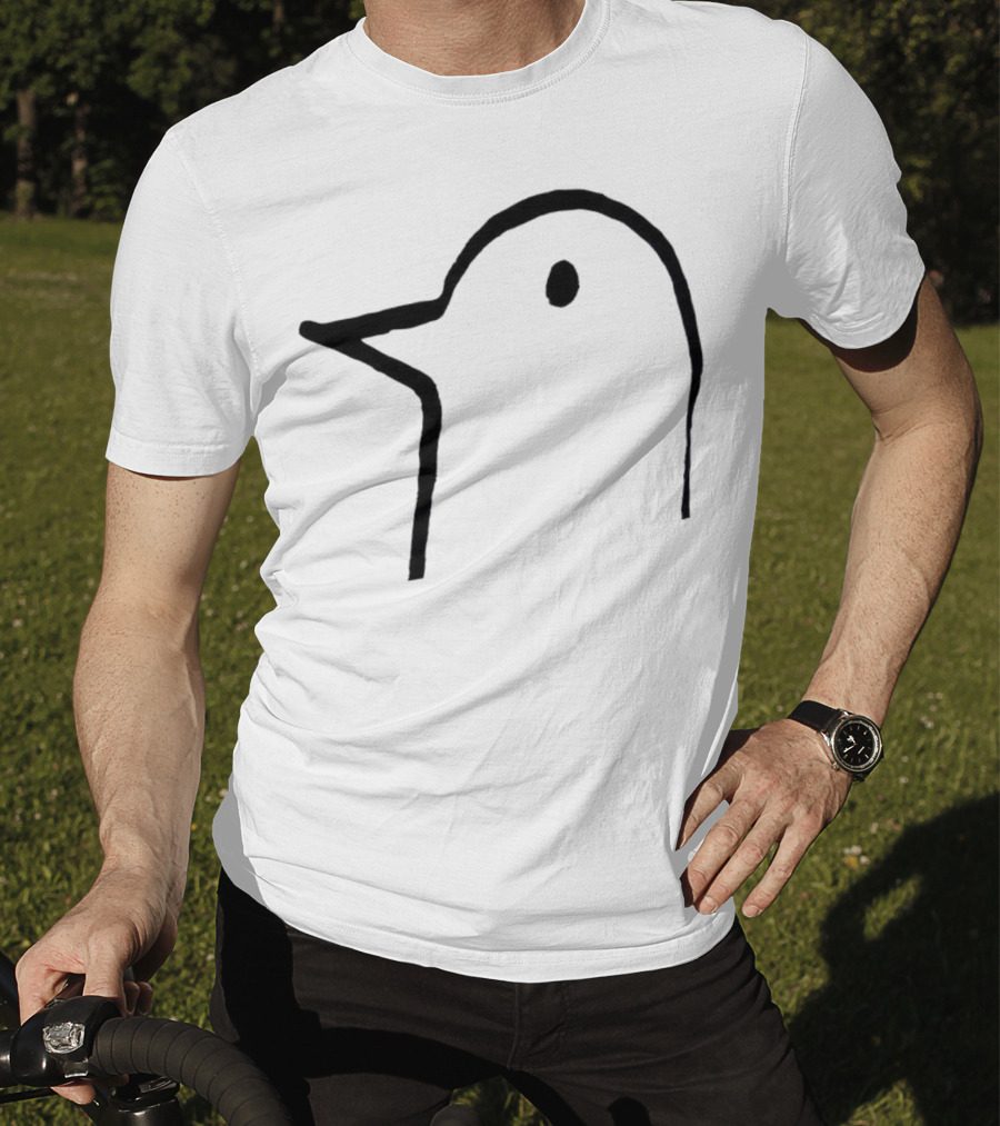 Oyasumi Punpun Iconic Bird Sketch Manga Symbol T-Shirt