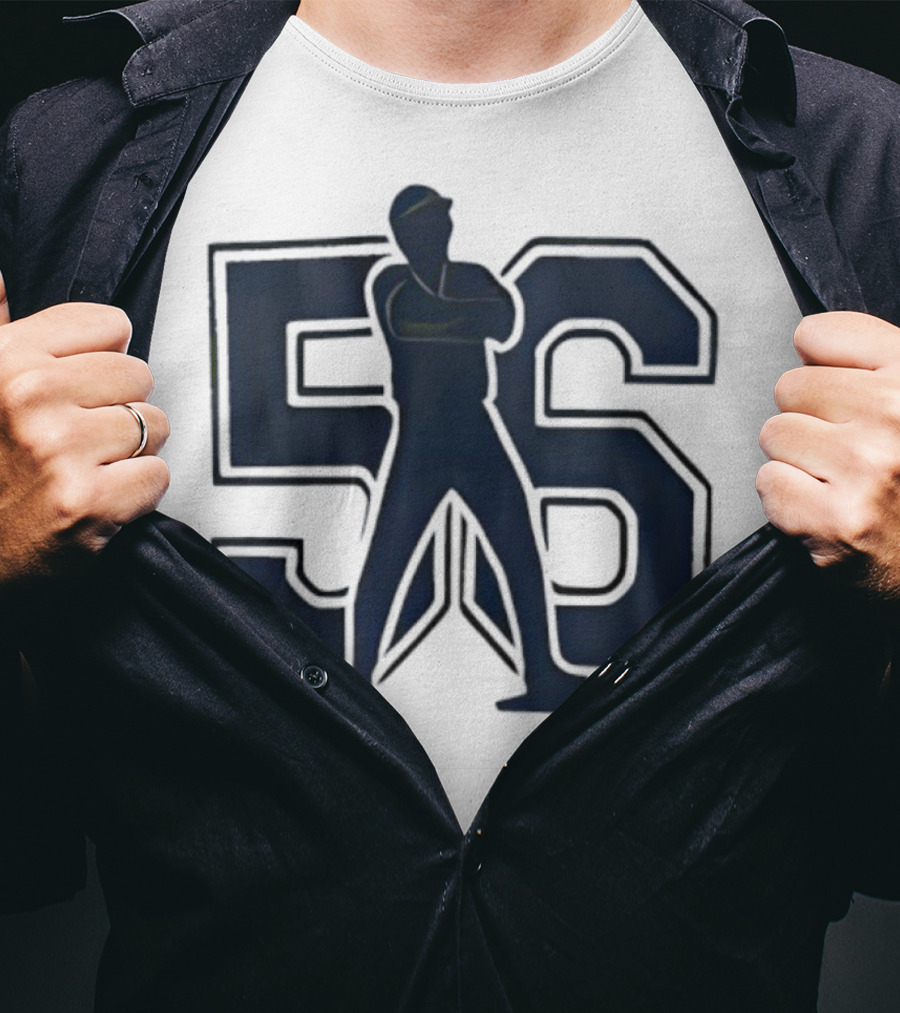 Randy Arozarena 56 Mariners Baseball Silhouette T-Shirt