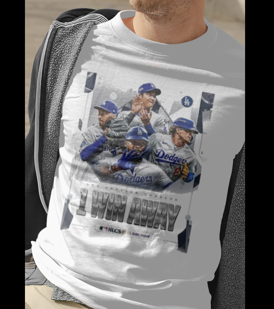 Los Angeles Dodgers 1 Win Away From NLCS MLB 2025 Victory T-Shirt