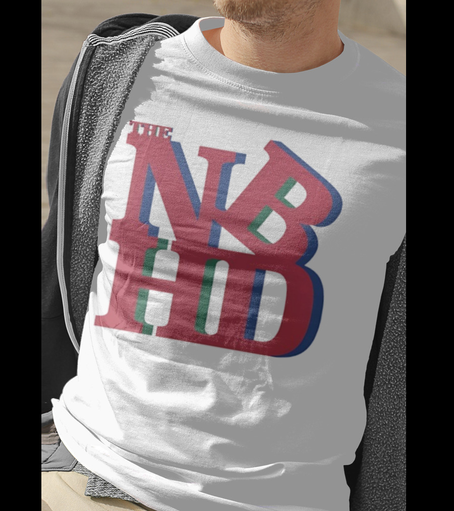 The Neighbourhood NBHD Text Layered Style T-Shirt