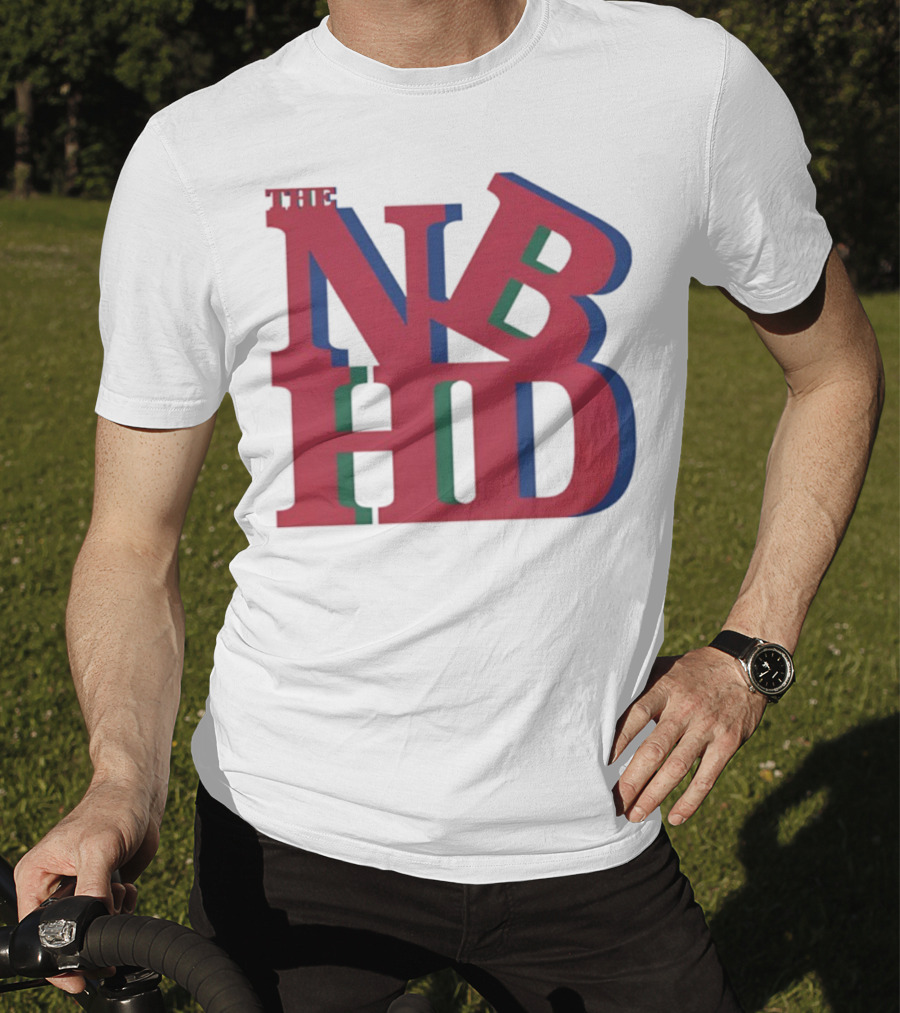 The Neighbourhood NBHD Text Layered Style T-Shirt