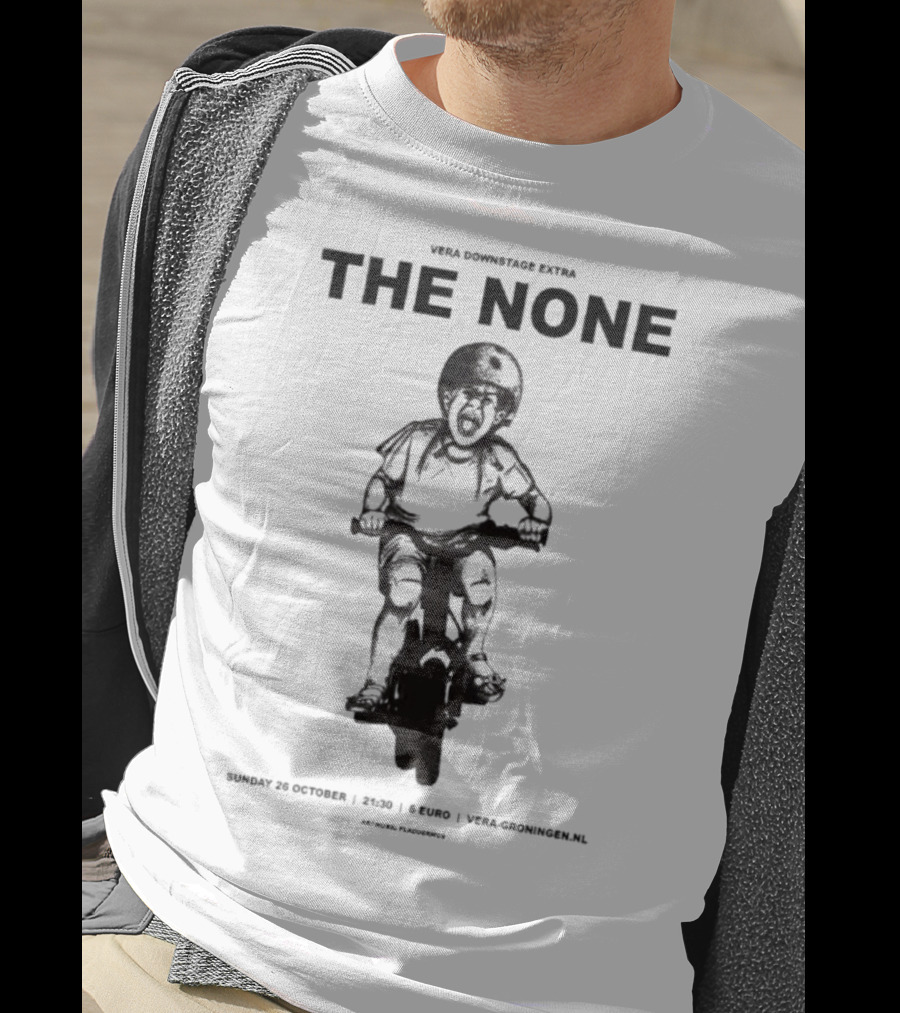 The None Oct 26 2025 Groningen NL Biker Design T-Shirt