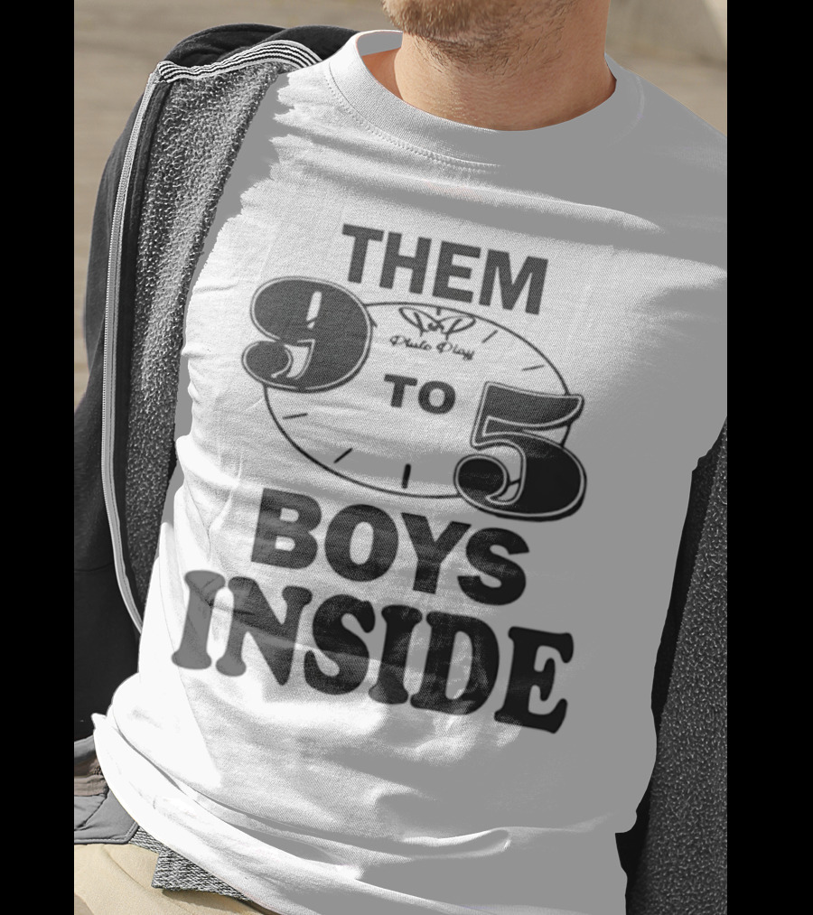 Them 9 To 5 Boys Inside Face T-Shirt