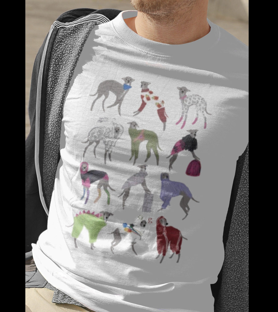 Tika The Iggy Fashion Dogs In Colorful Outfits T-Shirt