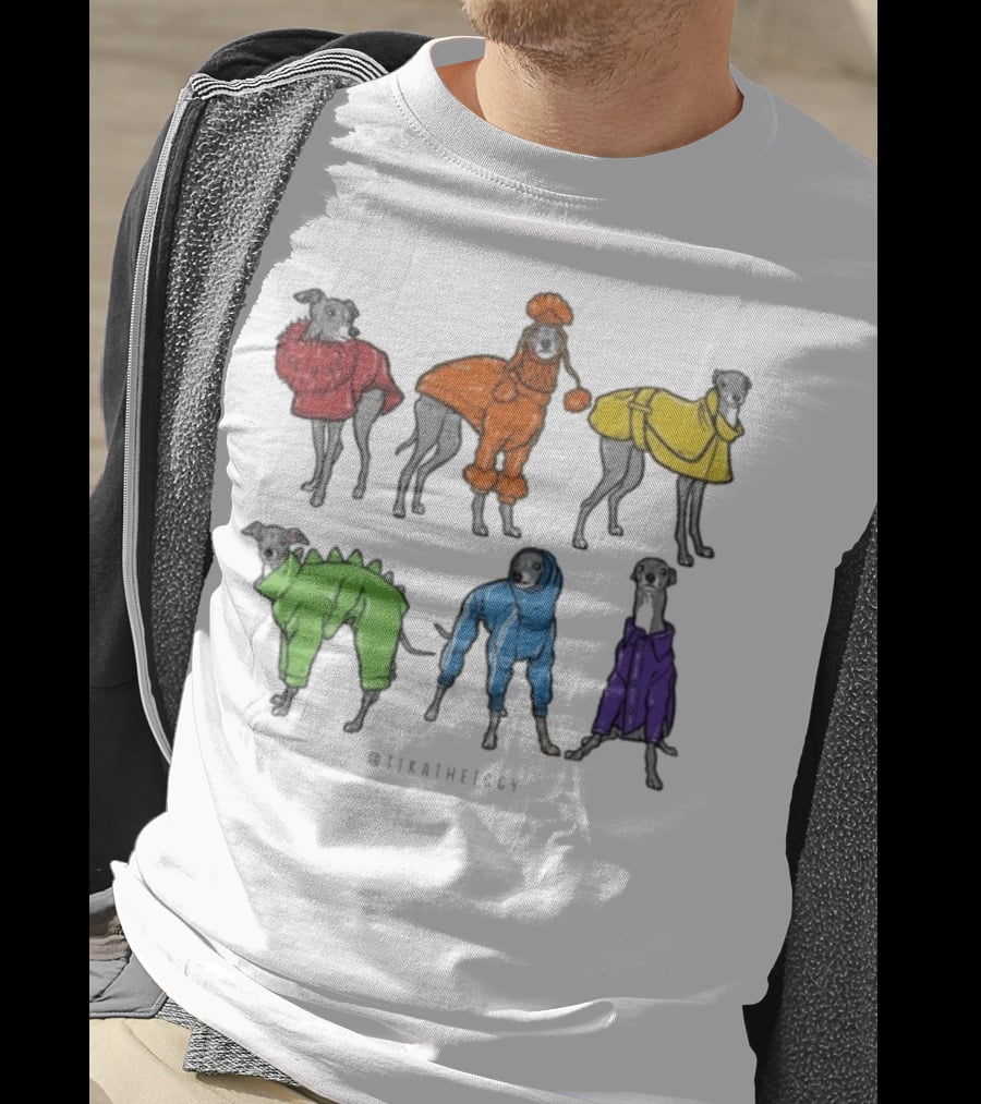 Tika The Iggy In Colorful Cozy Outfits T-Shirt