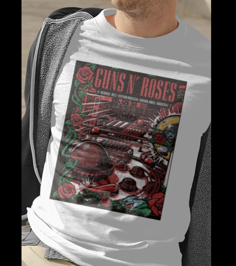Guns N’ Roses Estadio Huracán 1st October 2025 Buenos Aires Argentina T-Shirt