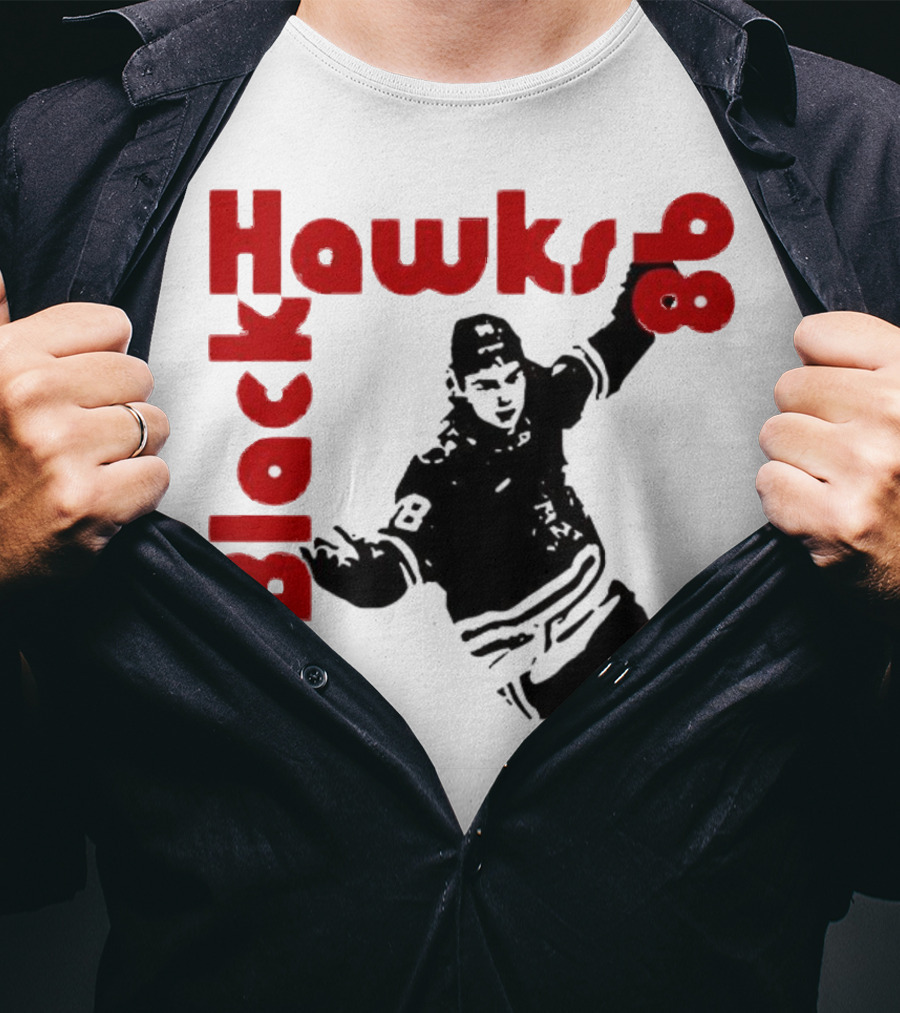 Chicago Blackhawks 98 NHL Hockey Player Celebration T-Shirt