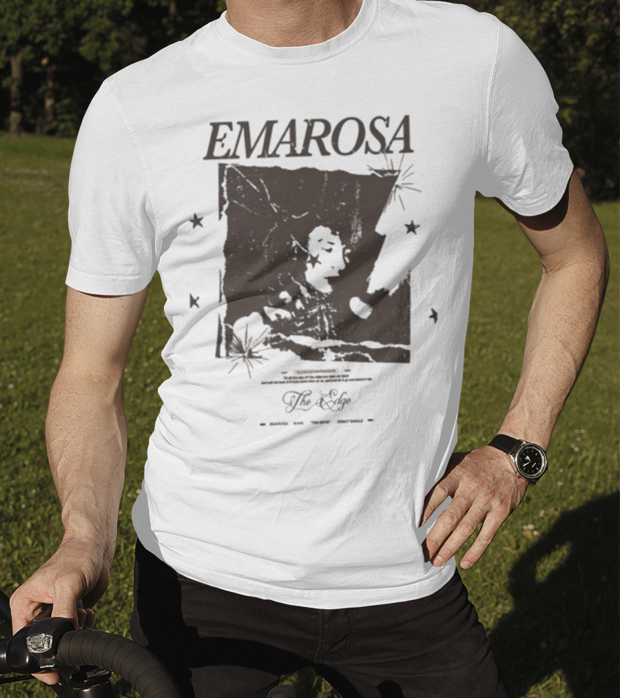 Emarosa The Edge Stars And Map Vintage Style T-Shirt