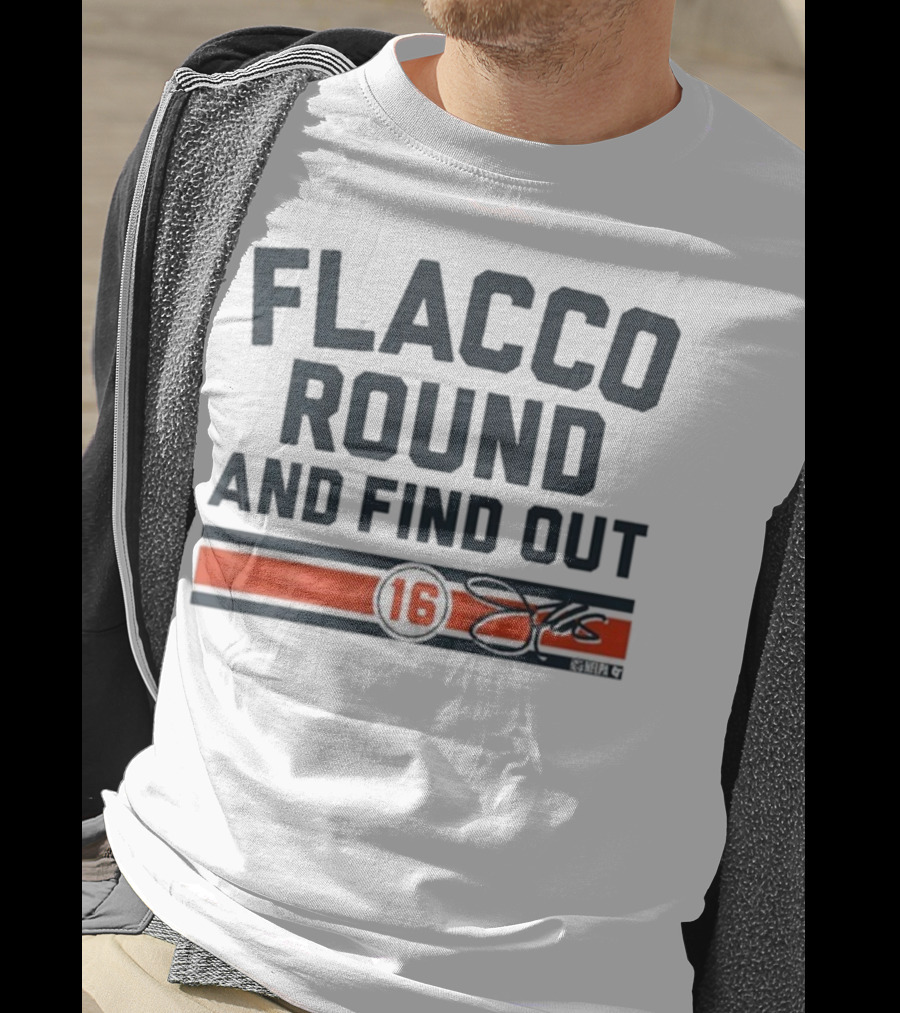 Flacco Round And Find Out 16 NFLPA Cincinnati Bengals T-Shirt