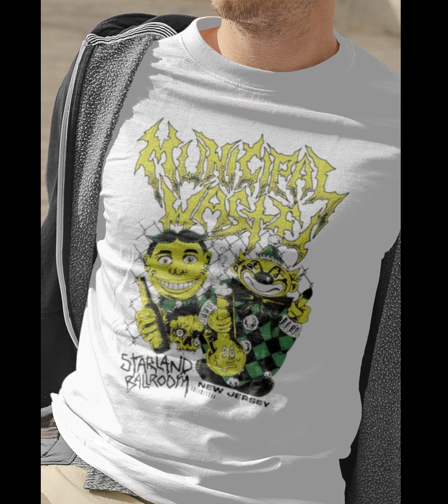 Municipal Waste Toxic Characters New Jersey Event 2023 T-Shirt