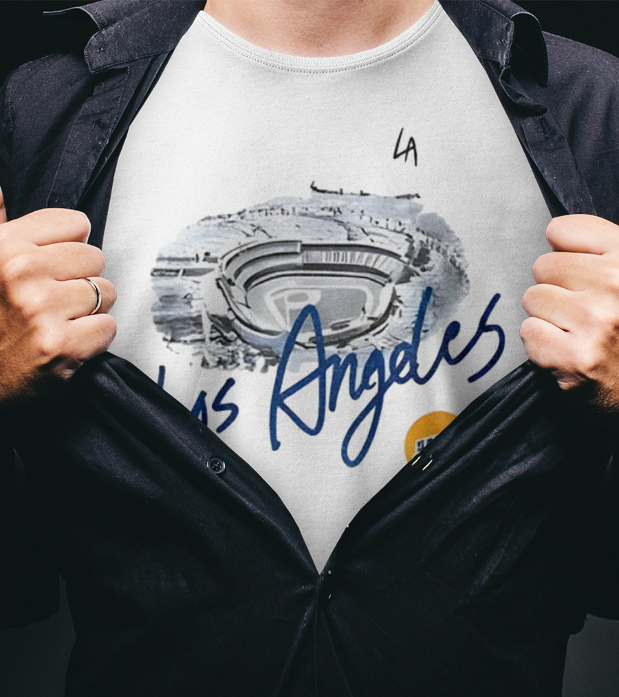 Los Angeles Dodger Stadium Vintage Jarto Studio 1883 Heritage T-Shirt