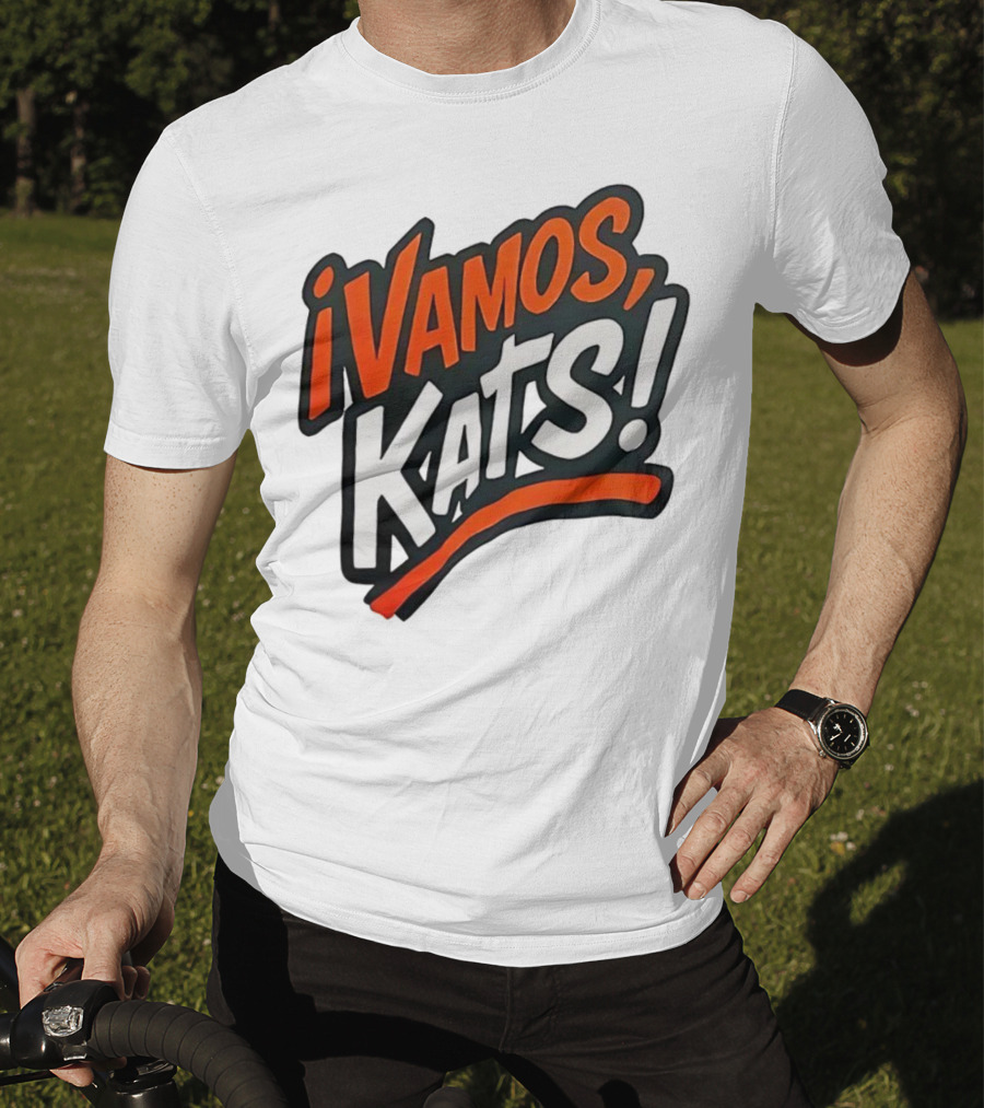 Sam Houston Bearkats Vamos Kats Football Enthusiasts Gear T-Shirt