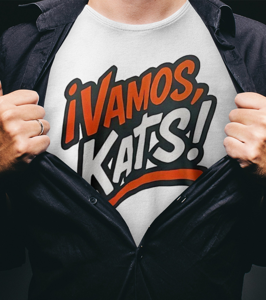 Sam Houston Bearkats Vamos Kats Football Enthusiasts Gear T-Shirt