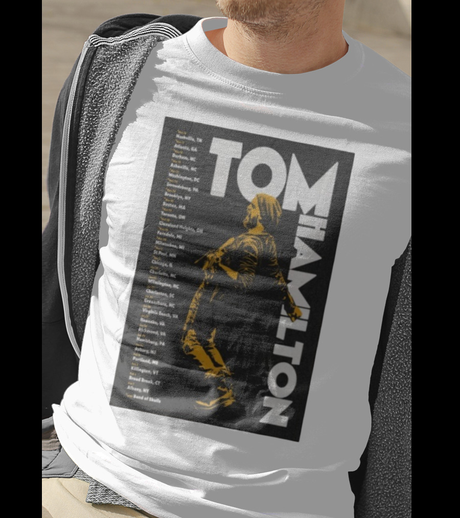 Tom Hamilton Jr Tour 2025 Nashville Atlanta Chicago Brooklyn Dates T-Shirt