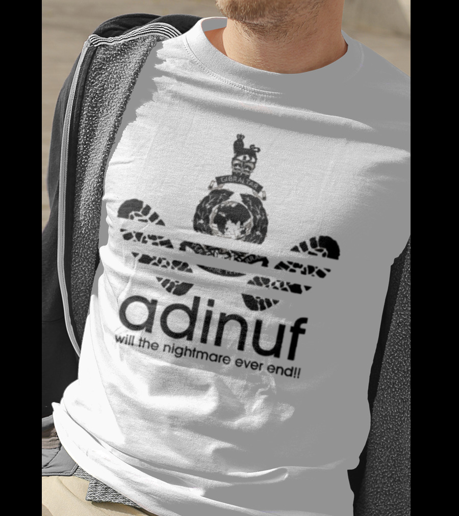 Adinuf Will The Nightmare Ever End KidsTVWorld Mashup T-Shirt