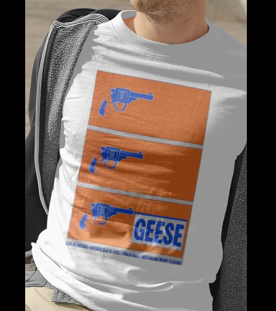 GEESE Live In Chicago Thalia Hall October 15 16 2025 Racing Mount Pleasant T-Shirt