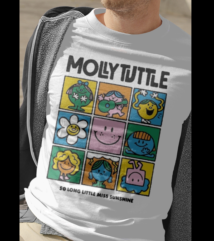 Molly Tuttle So Long Little Miss Sunshine Characters Iconic Pop Art Style T-Shirt