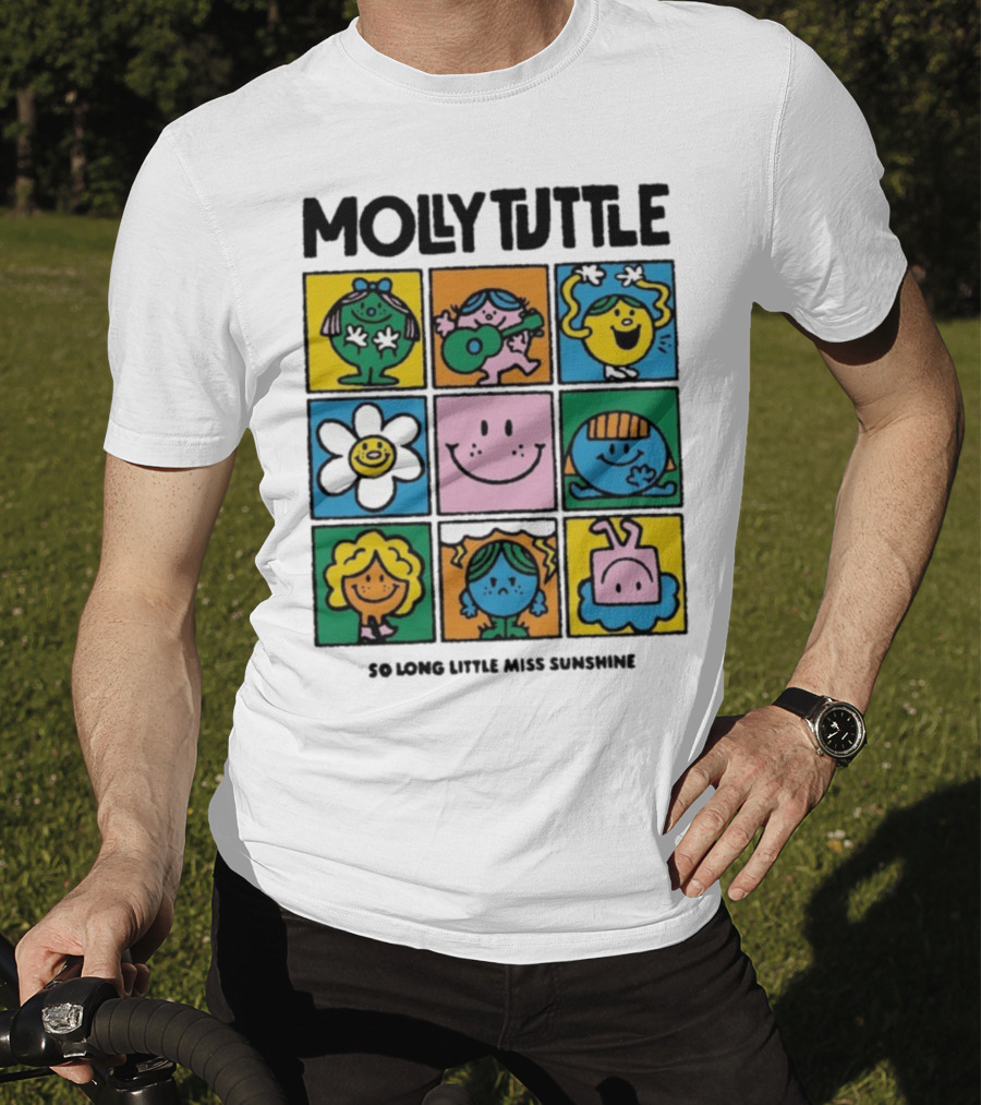 Molly Tuttle So Long Little Miss Sunshine Characters Iconic Pop Art Style T-Shirt