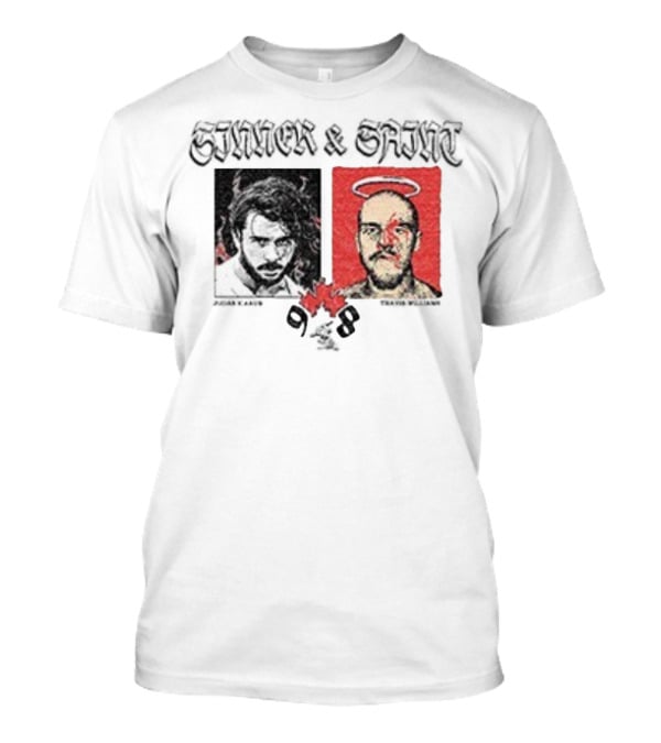 Sinner Saint Judas Icarus Travis Williams Canadian Wrestling Portraits T-Shirt