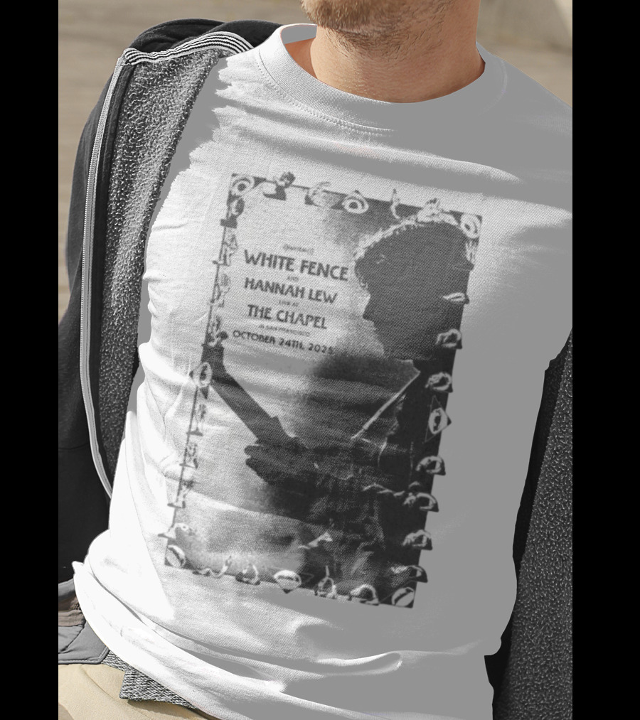 White Fence And Hannah Lew Live At The Chapel San Francisco October 24th 2025 T-Shirt