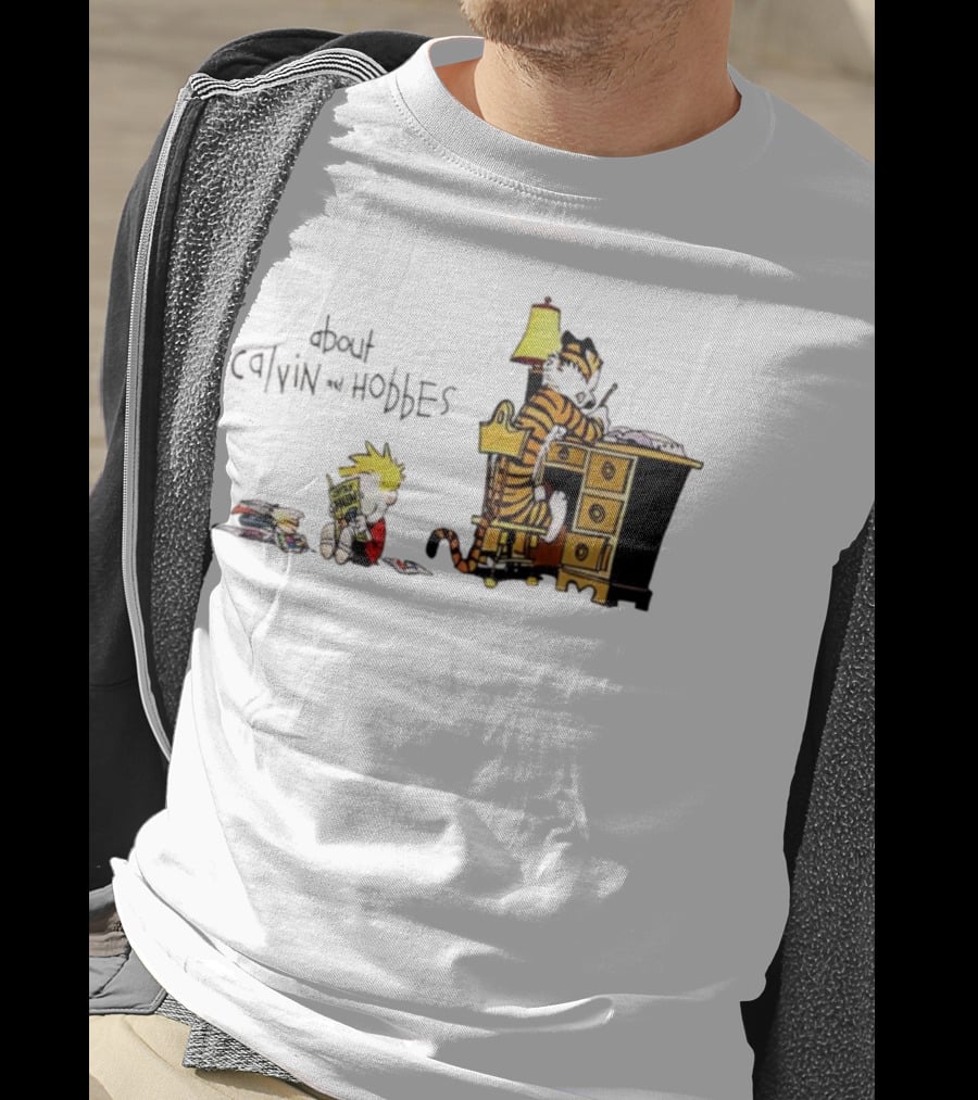 About Calvin And Hobbes Comics Reading And Writing T-Shirt
