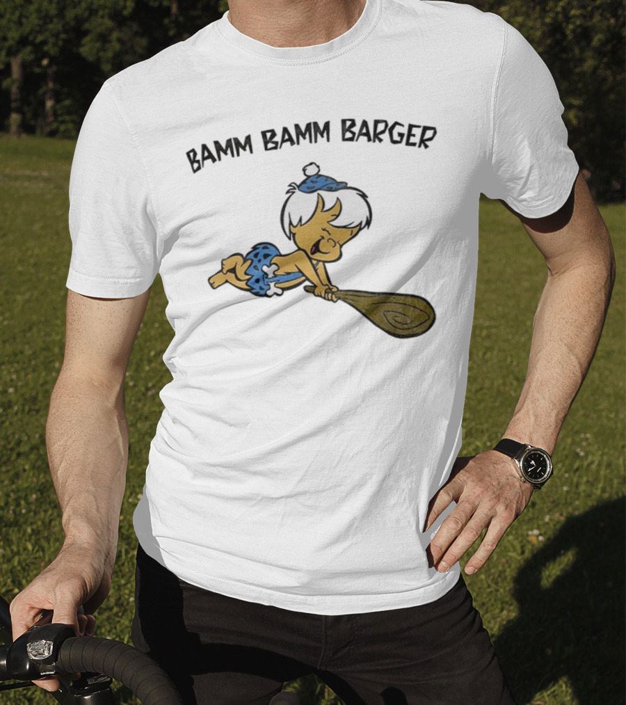 Bamm Bamm Barger The Flintstones Vintage Movie Icon T-Shirt