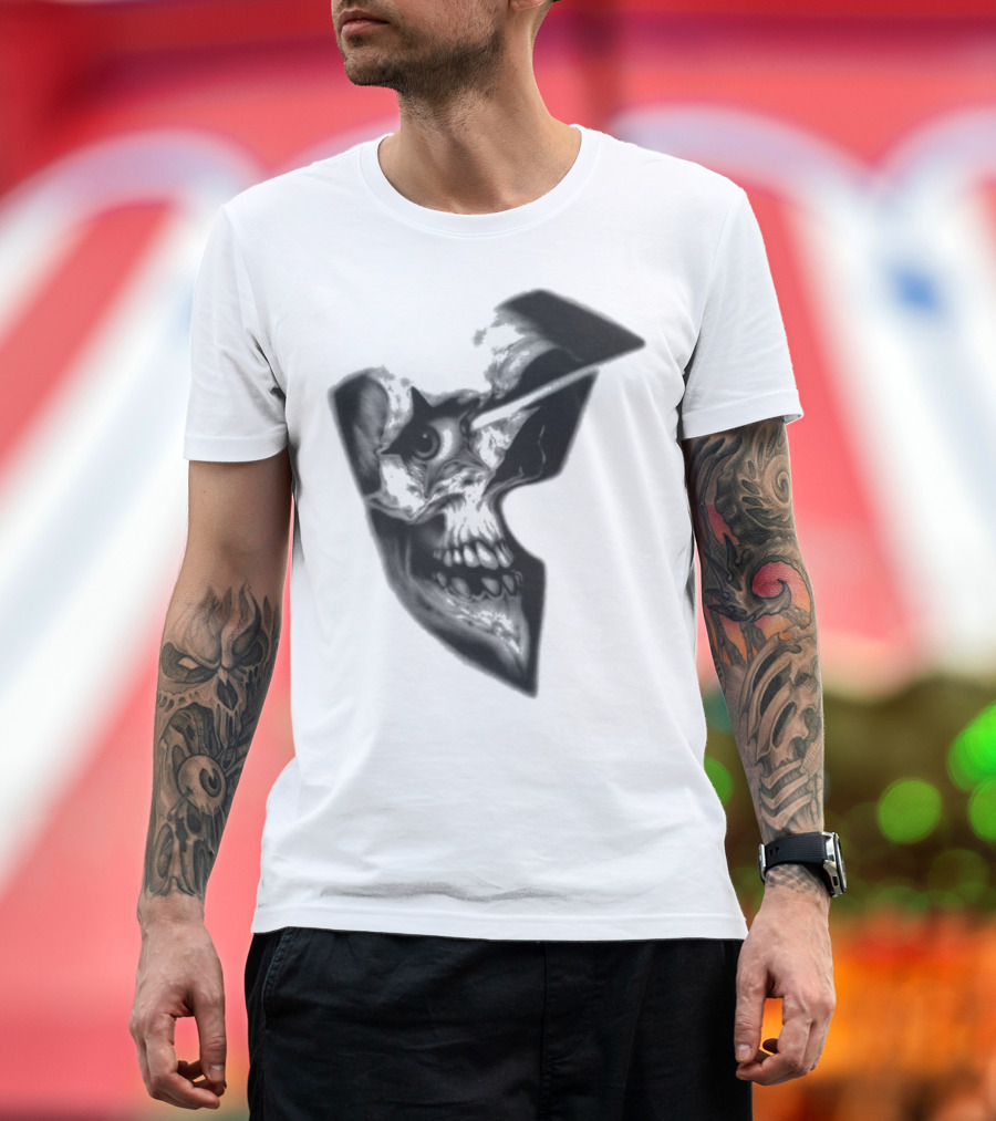 Famous Stars And Straps Skull Boh Iconic Symbol T-Shirt
