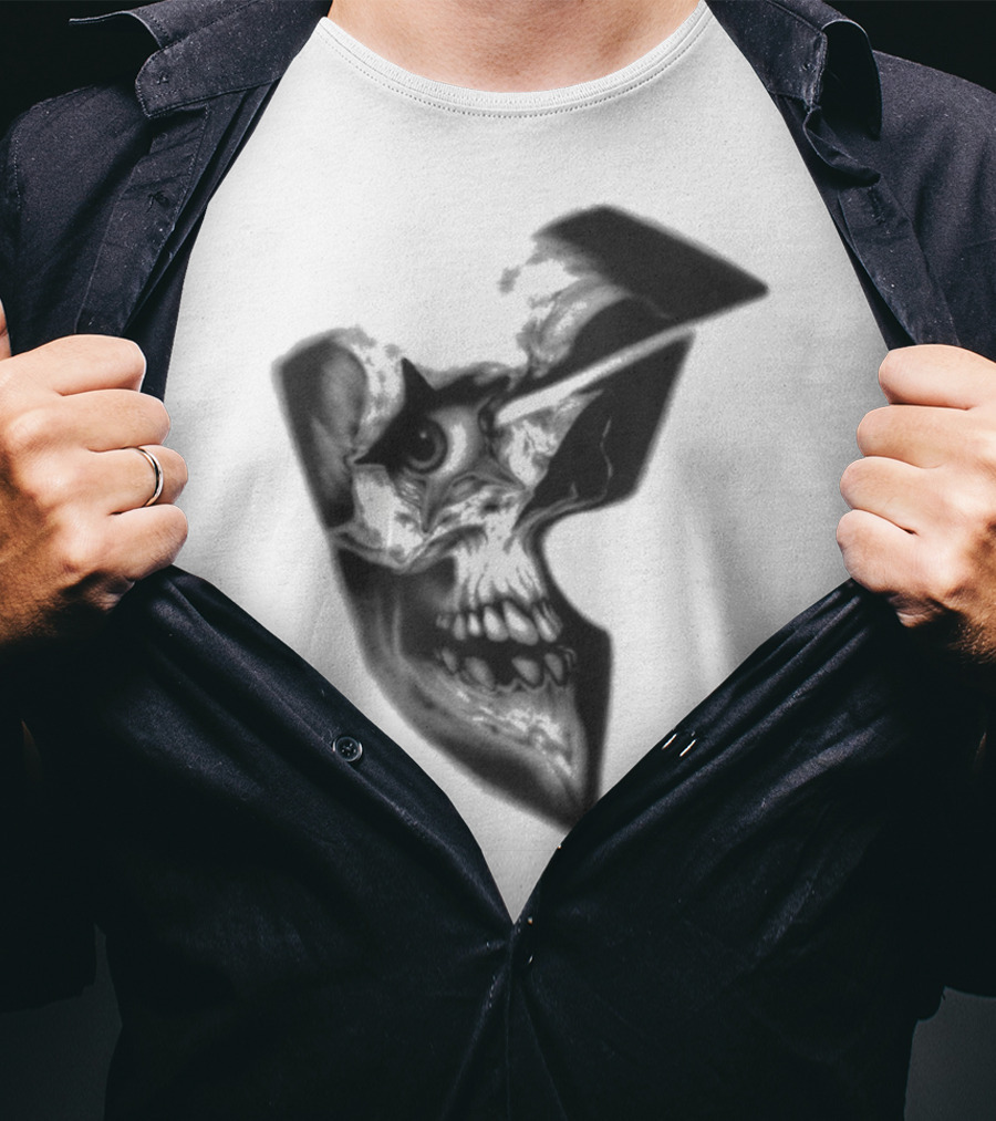 Famous Stars And Straps Skull Boh Iconic Symbol T-Shirt