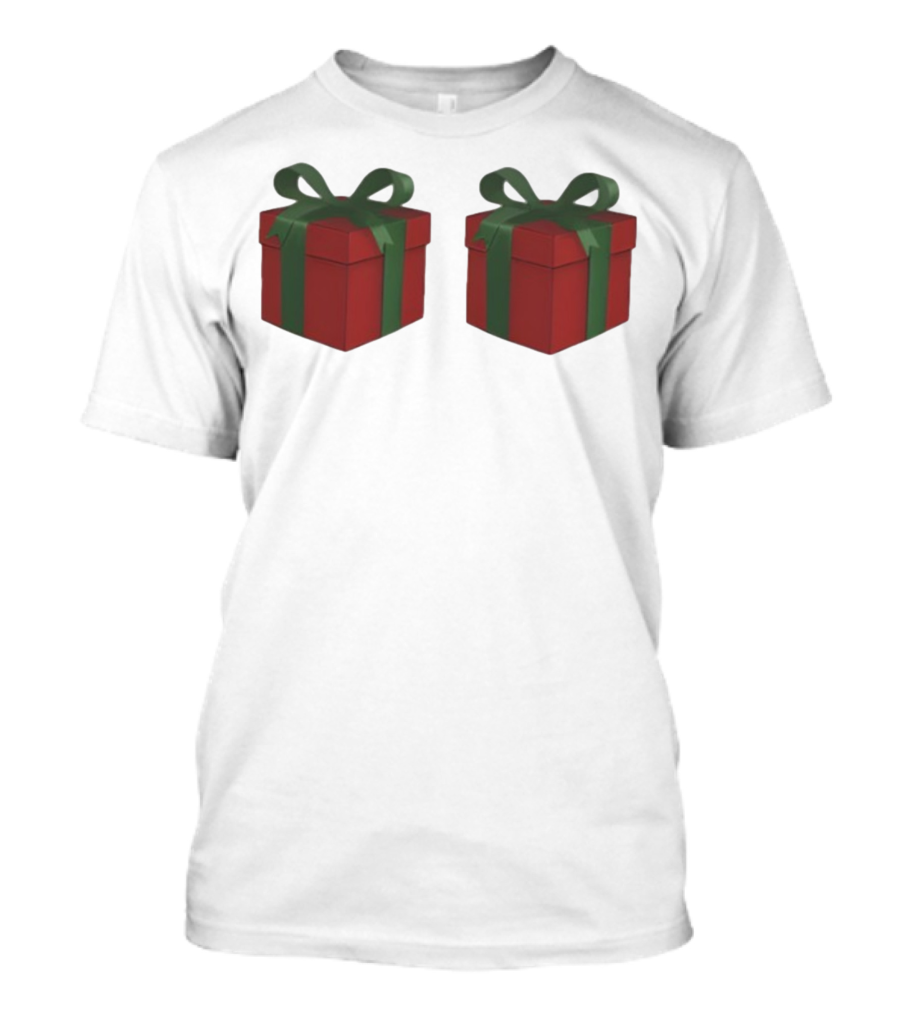 Just Here For The Presents Gifts Holiday Humor T-Shirt