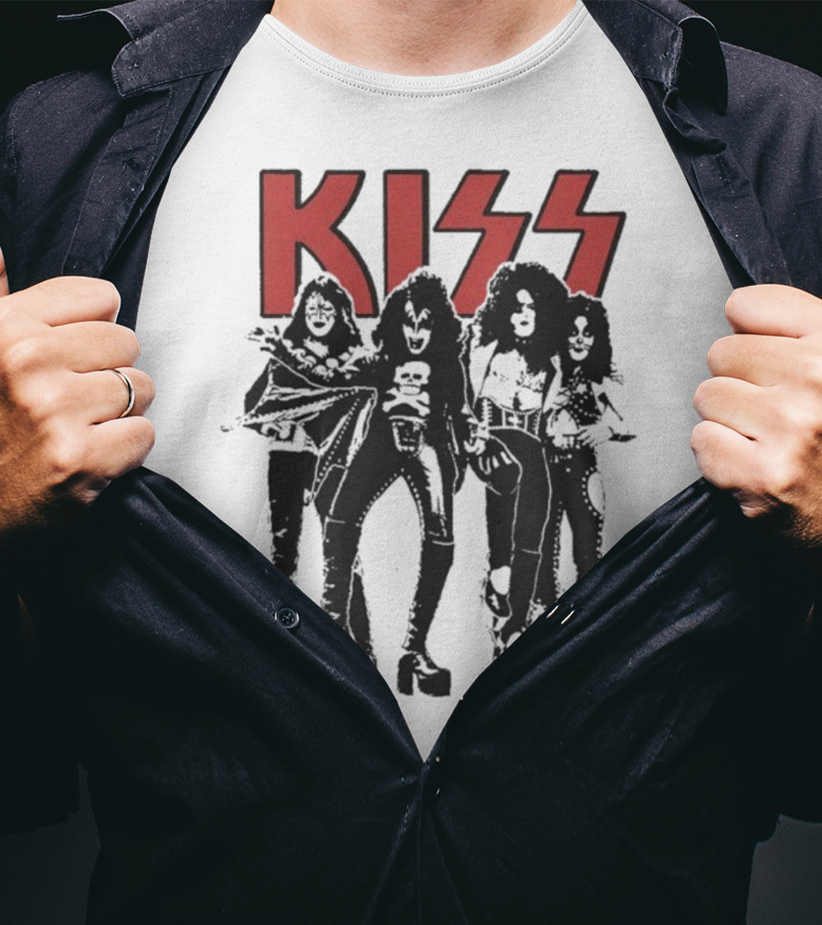 Kiss Band You Wanted The Best 1973-2023 Anniversary Classic Members T-Shirt