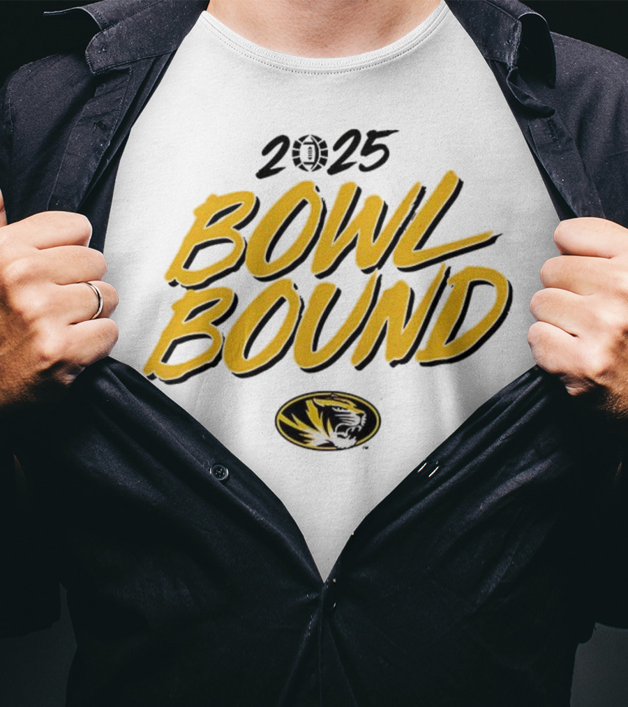 Missouri Tigers 2025 Bowl Bound T-Shirt