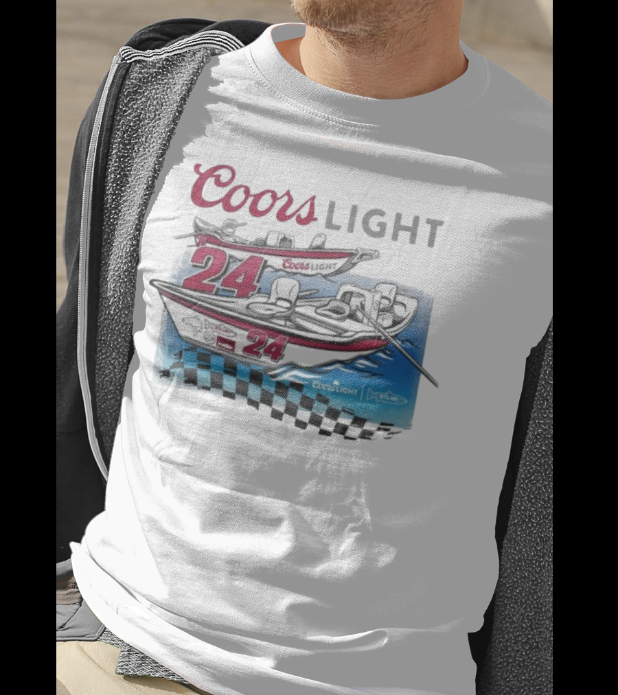 Coors Light STLHD 24 Racing Boat Collaboration T-Shirt