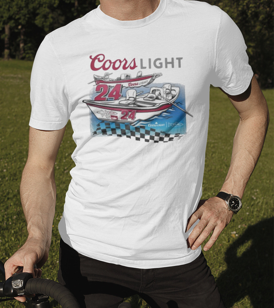 Coors Light STLHD 24 Racing Boat Collaboration T-Shirt