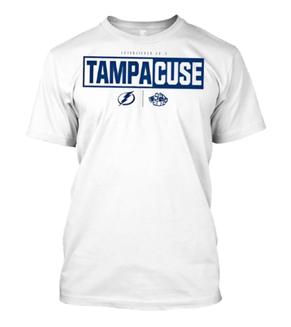 TampaCuse Syracuse Crunch And Tampa Bay Lightning Collaboration T-Shirt