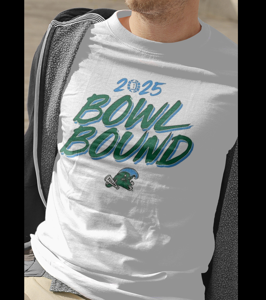 2025 Tulane Green Wave Bowl Bound T-Shirt