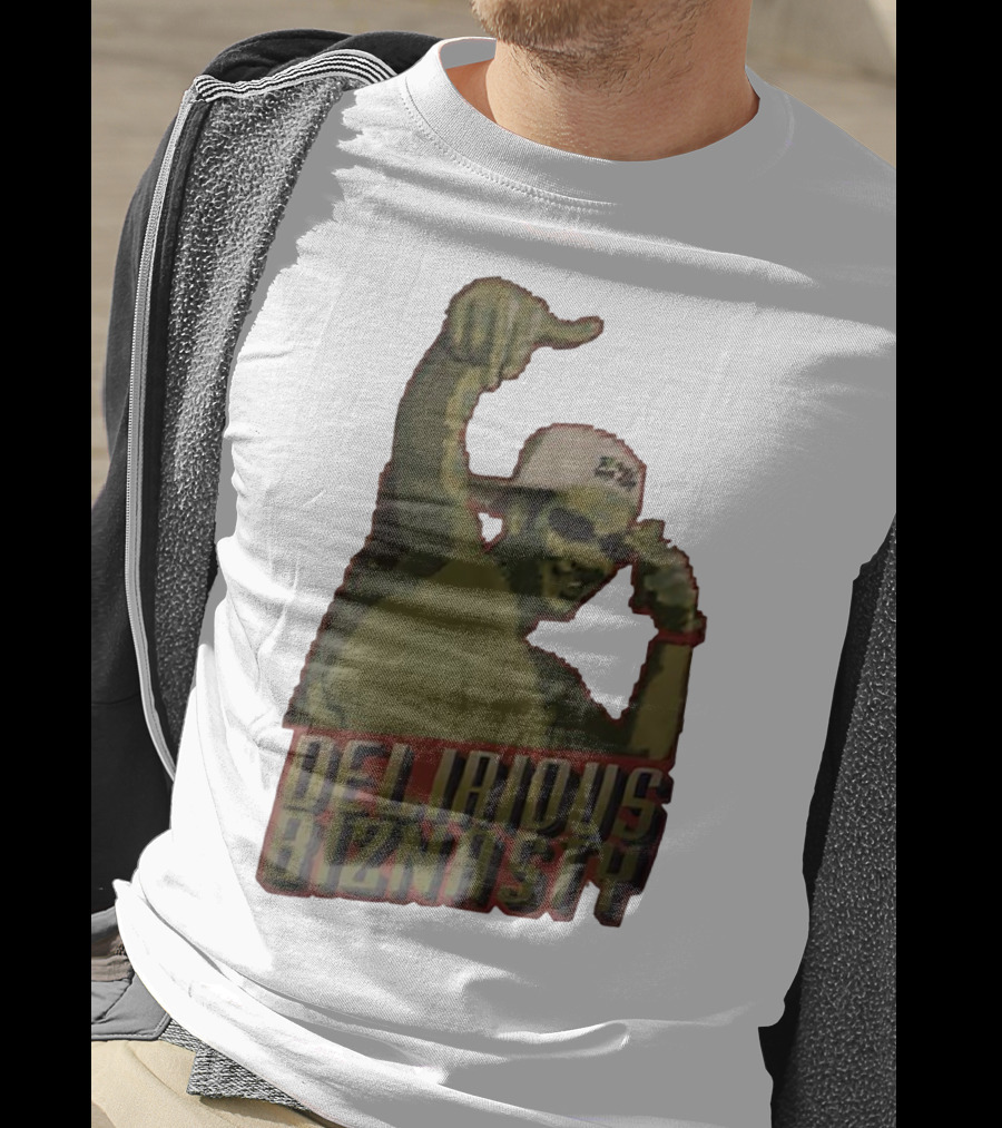 Delirious Biznasty Graphic With Man In Sunglasses And Cap T-Shirt