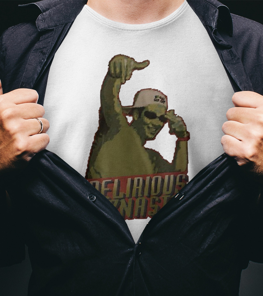 Delirious Biznasty Graphic With Man In Sunglasses And Cap T-Shirt