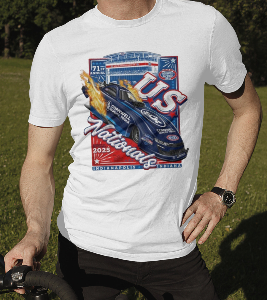 71st Annual Cornwell Quality Tools U.S. Nationals 2025 Indianapolis Raceway Park Indiana Event T-Shirt