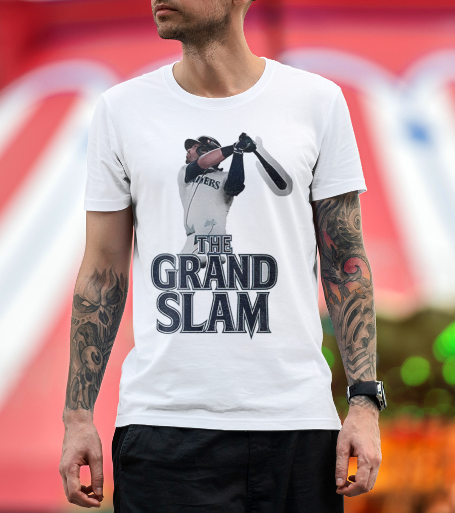 Eugenio Suárez Seattle Mariners The Grand Slam MLB Baseball T-Shirt