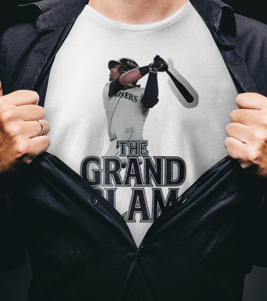 Eugenio Suárez Seattle Mariners The Grand Slam MLB Baseball T-Shirt