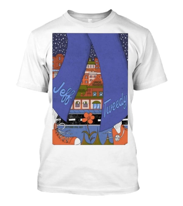 Jeff Tweedy October 20 2025 Union Transfer Retro Concert Design T-Shirt