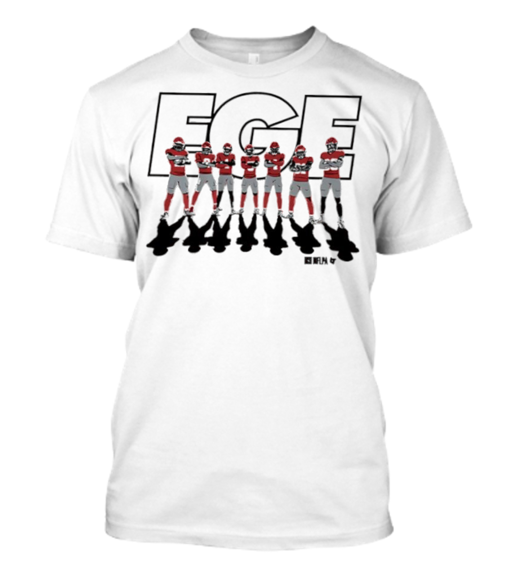 Kansas City Chiefs Football EGE Everybody Gotta Eat Team Celebration T-Shirt