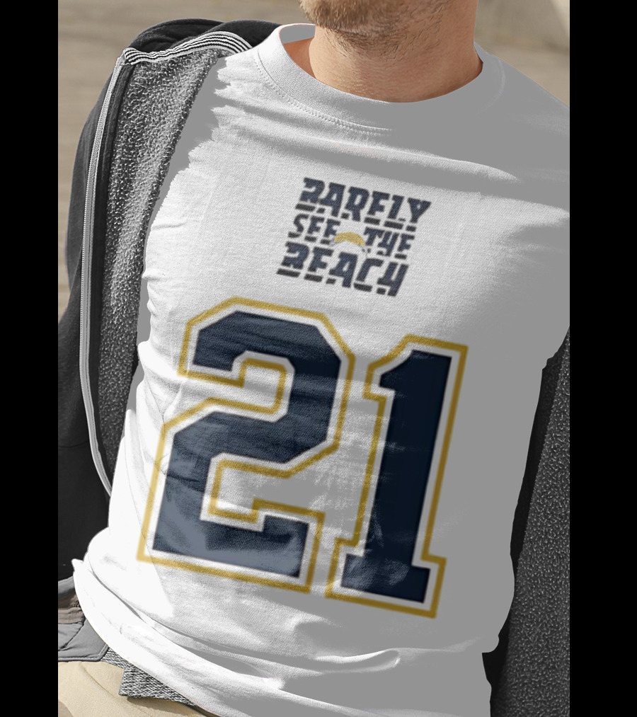 LaDainian Tomlinson San Diego Chargers 21 Barely See The Beach T-Shirt