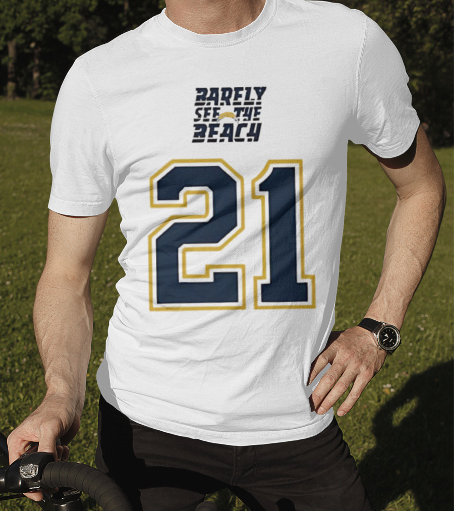 LaDainian Tomlinson San Diego Chargers 21 Barely See The Beach T-Shirt