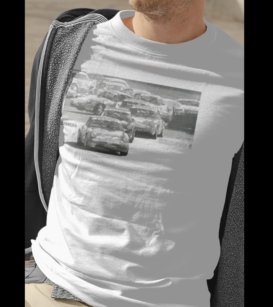 Period Correct Carrera Car Rennen DTM Labatt Euroteam Automobil 1992 1993 Classic Retro Racing Scene T-Shirt