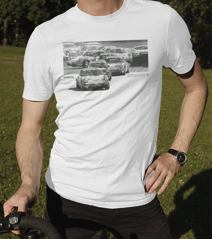 Period Correct Carrera Car Rennen DTM Labatt Euroteam Automobil 1992 1993 Classic Retro Racing Scene T-Shirt